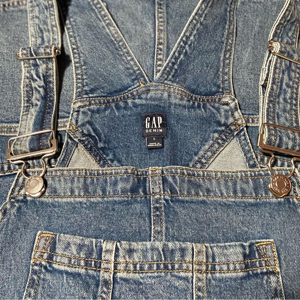 GAP Factory Denim Shortalls - Picture 5 of 5